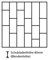 Dringenberg Schubladeneinteilung S7 60/18 019796